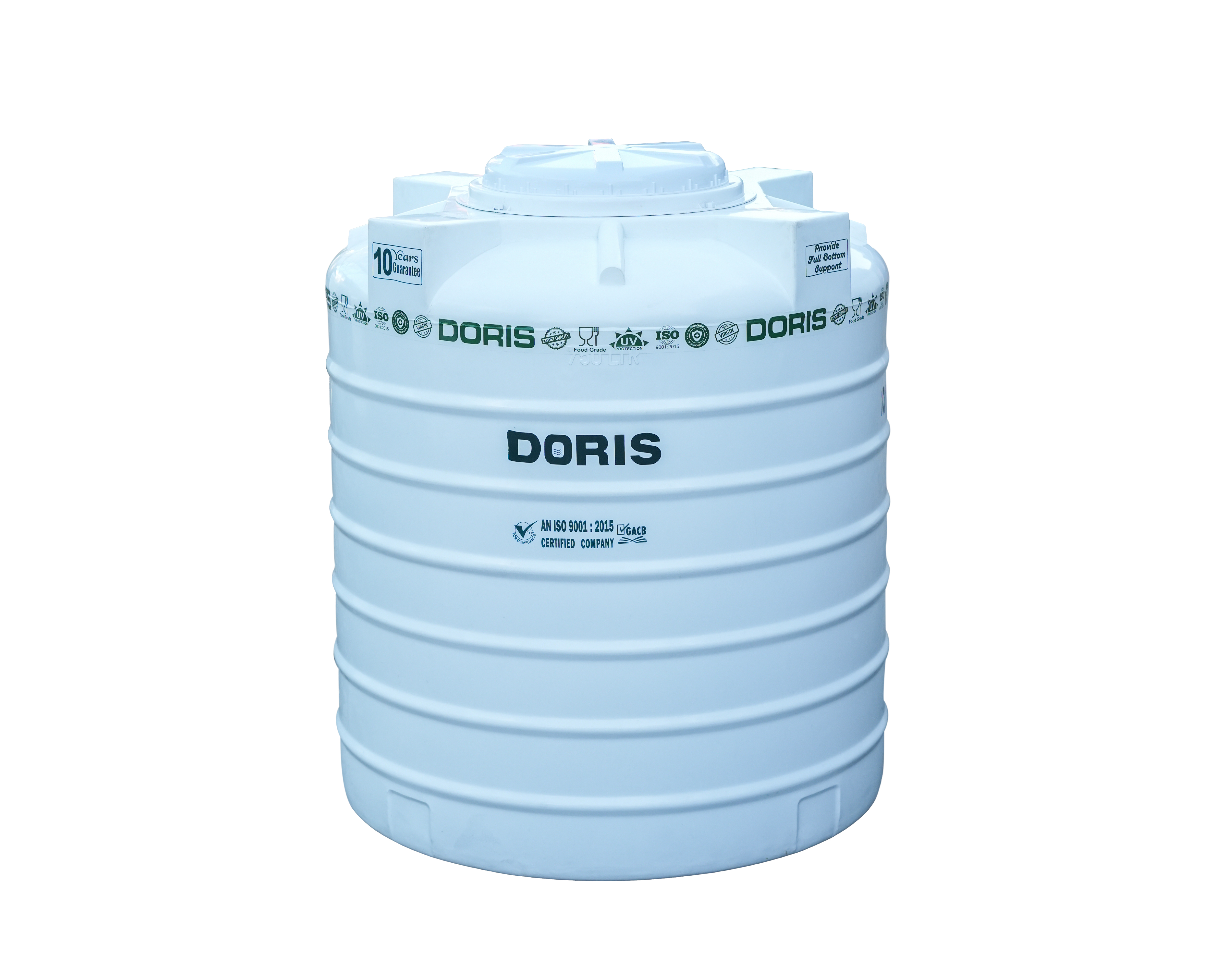 Doris Premium 3 Layer - White